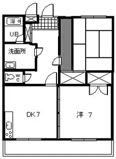 アネックスK【1階】の間取り