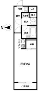 メゾンエビハラ【1階】の間取り