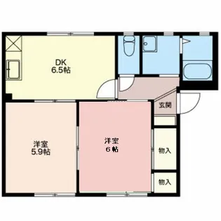 ForesーU【2階】の間取り