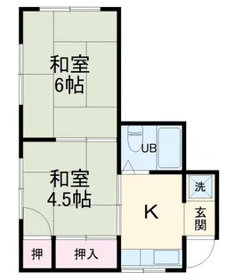 2Kの間取り画像