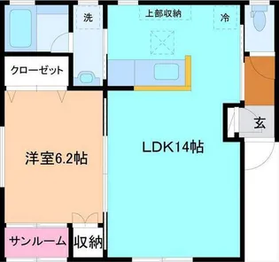レグズ【2階】の間取り