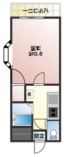 アンシャンテ高島【2階】の間取り