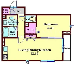アルバ西大井【2階】の間取り