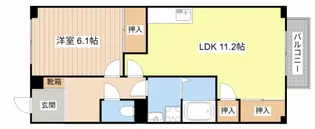 クレストビレッジIII【2階】の間取り