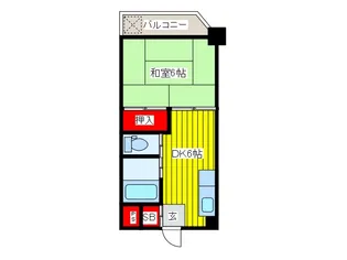 わらびマンション【9階】の間取り