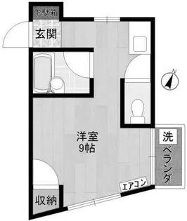 グリンパークII【2階】の間取り