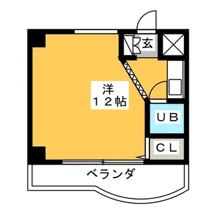 リバーサイドMAEDA【4階】の間取り