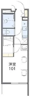 レオパレスN I【2階】の間取り