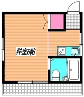 サンハイツ西荻2号棟【1階】の間取り