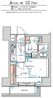 スクエアシティ横濱大通公園AZ【2階】の間取り