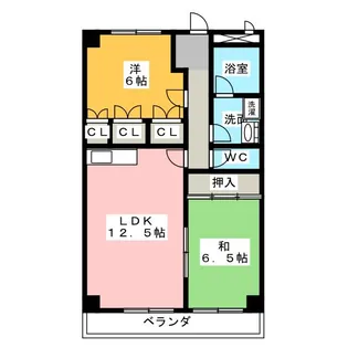 スタスィオン滝の水【4階】の間取り