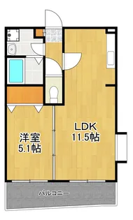 神奈川県川崎市高津区末長4【マンション】の間取り