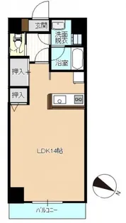フォーリア24【1階】の間取り
