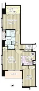 KDXレジデンス日本橋水天宮【11階】の間取り