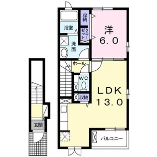 ブリーズ A【2階】の間取り