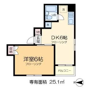 森坂ビル【2階】の間取り