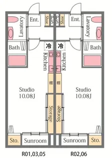 ルピナス【1階】の間取り