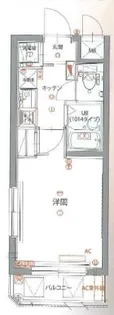 東京都大田区仲池上1【マンション】の間取り