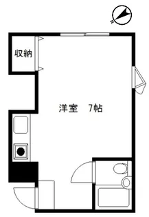 フローレンス駒沢【2階】の間取り