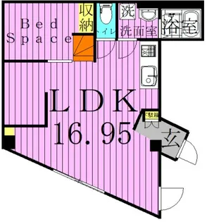 Maison Auster【2階】の間取り