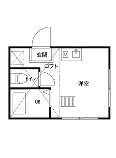 エナコート尻手【1階】の間取り