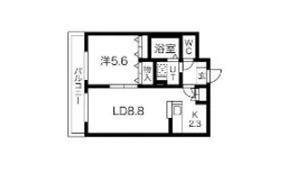 PISO ARCE Shinagawa(ピソアルセシナガワ)【4階】の間取り