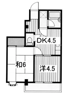 ビャンネトール【2階】の間取り