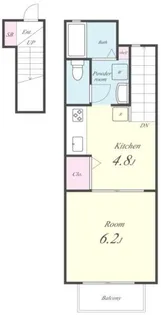 シェリール【2階】の間取り