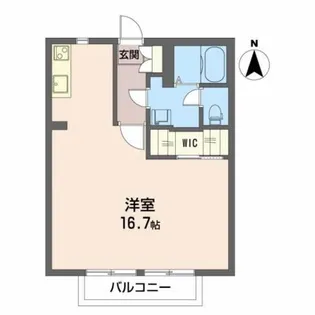 スプリングフィールズA【1階】の間取り