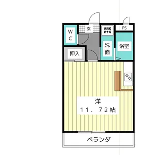 パークハウスタカシ【2階】の間取り