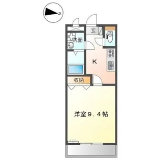 F・S COURT(エフズコート)【1階】の間取り