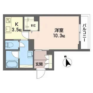 グラン ロフォス (Gran Rofosu)【2階】の間取り