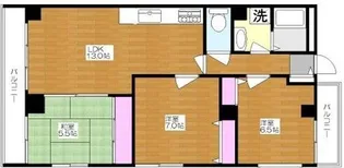 テラス羽根木【2階】の間取り