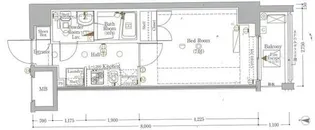 ヴァローレクオリタ清澄白河【2階】の間取り
