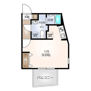 quador名古屋駅【1階】の間取り