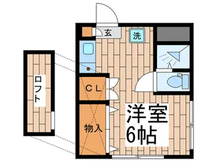 エスポワ-ル【1階】の間取り