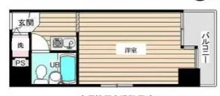 ロイヤルプラザ福島【4階】の間取り