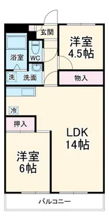 PARR MARK TODA【3階】の間取り