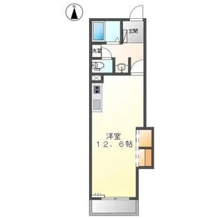 アーバンドエル塩釜口【3階】の間取り