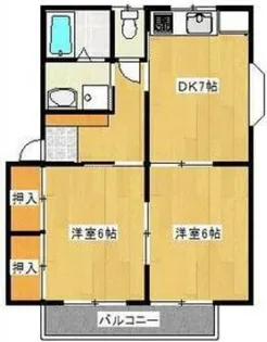 ボヌール【2階】の間取り