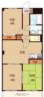 Cielo・Garden II【1階】の間取り