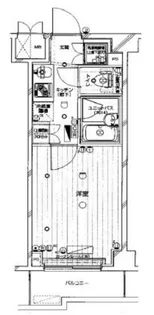 ルーブル武蔵新城【5階】の間取り