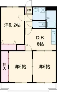 アークヒル【1階】の間取り
