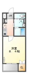オークロシェ【5階】の間取り