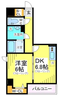東京都杉並区上高井戸1【マンション】の間取り