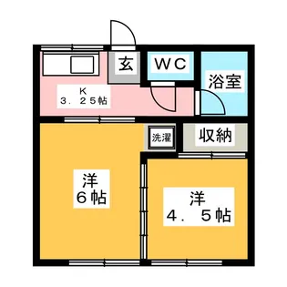 レジェンドあざみ野【1階】の間取り