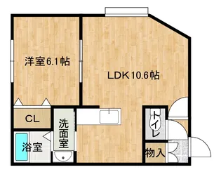 パトリア【1階】の間取り