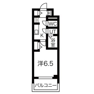 ファステートOSAKAシティゲート【4階】の間取り