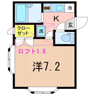 ユーカリ【1階】の間取り