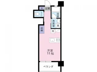 KURASSO SUNRISE【2階】の間取り